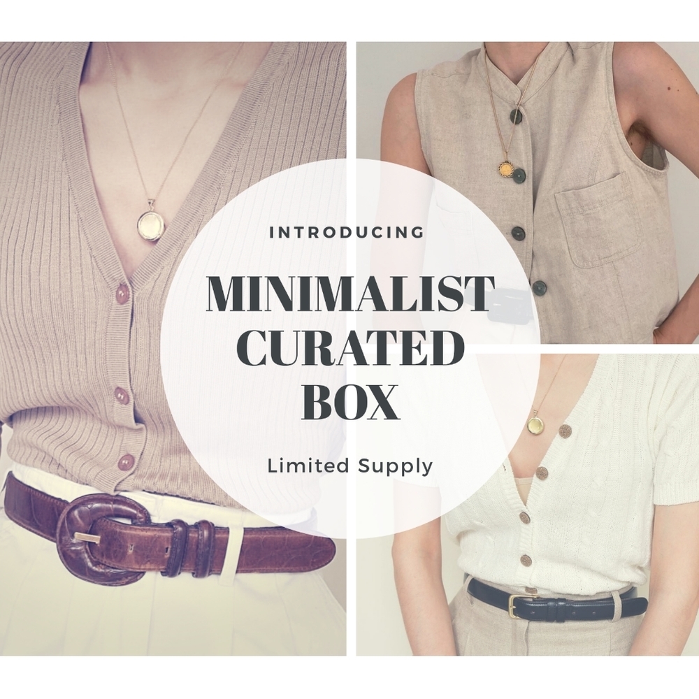 Minimalist Curated Style Box 🌼 Intro Pricing